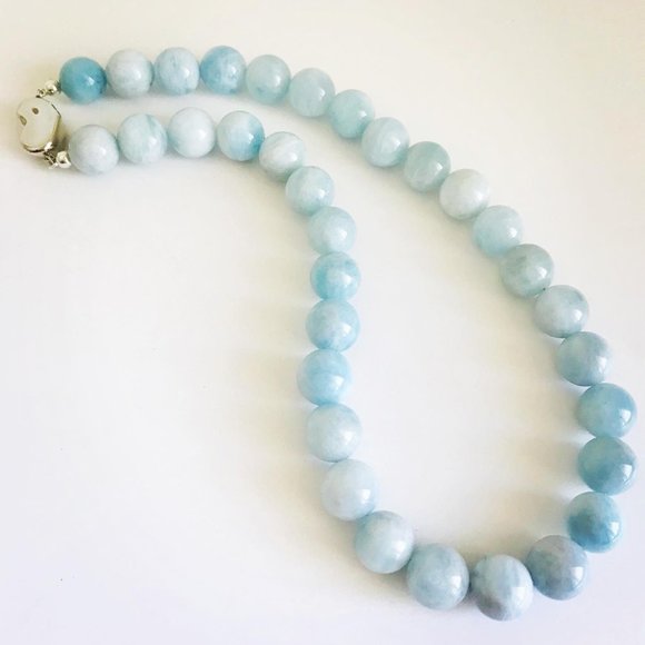 Aquamarine Choker 15” - Picture 1 of 3